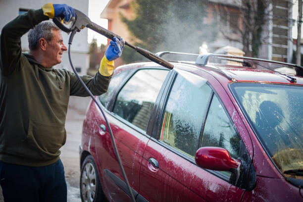Garage Pressure Washing in Rheems, PA